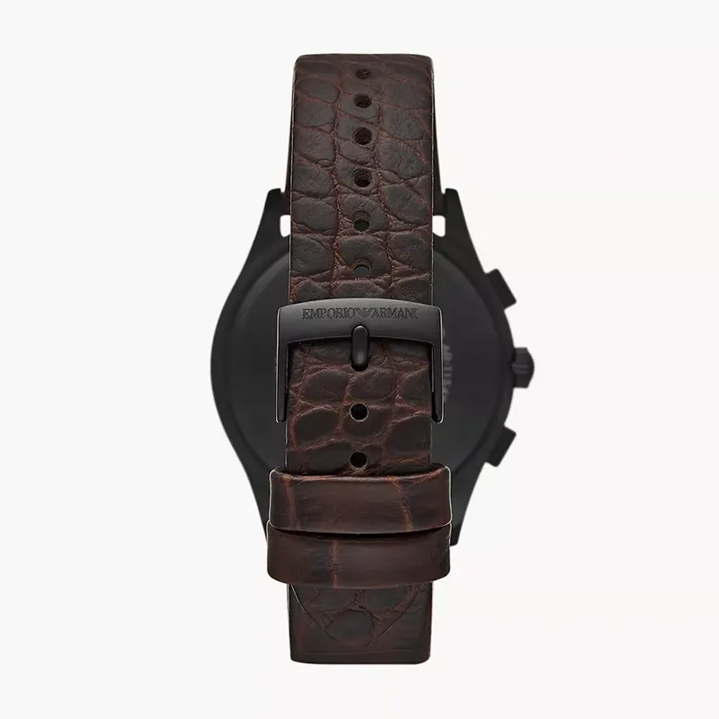 Emporio Armani Paolo Chronograph  Black Dial Men's Watch | AR11549